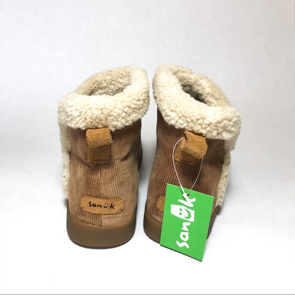 Sanuk Nice Bootah Corduroy Ankle Boot | NWT - Picture 3 of 6